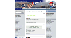 Desktop Screenshot of fliesenleger-portal.de